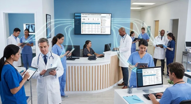 Clinic Department Coordination Software