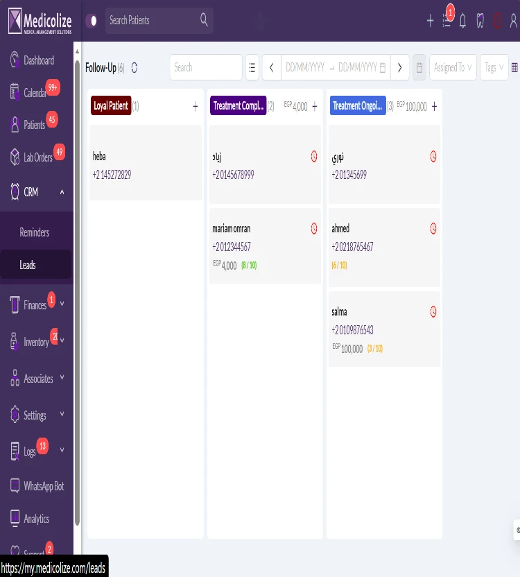 Healthcare CRM Analytics